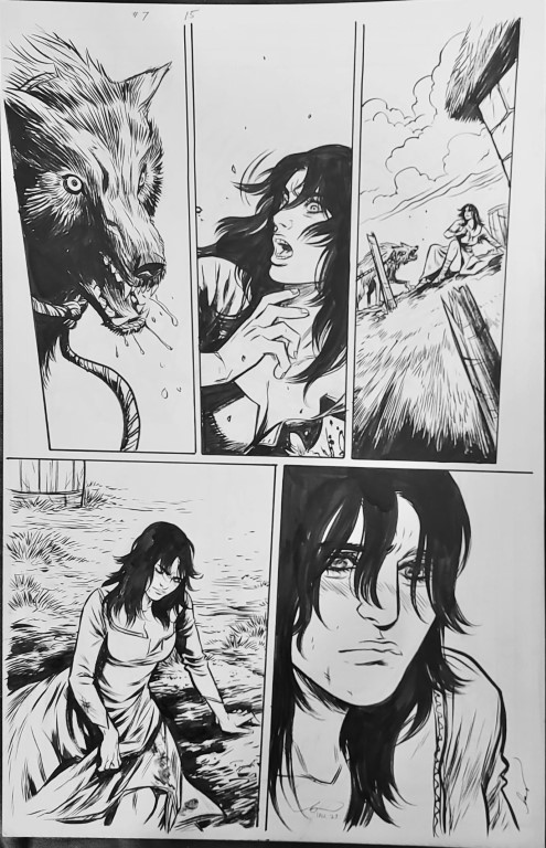 Conan the Barbarian issue 7 pg. 15 by Becky Cloonan